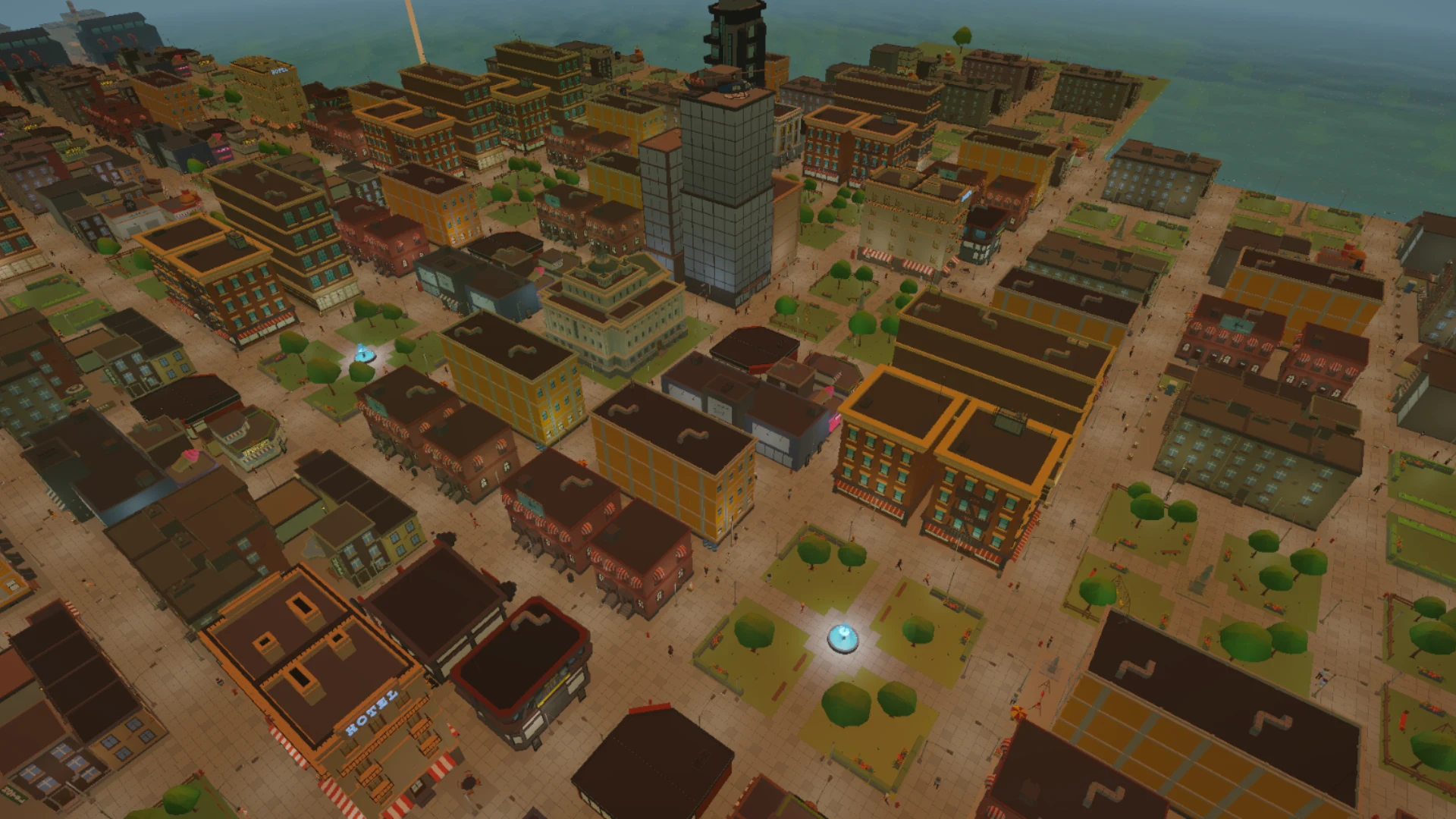 A city builder where placement is the puzzle