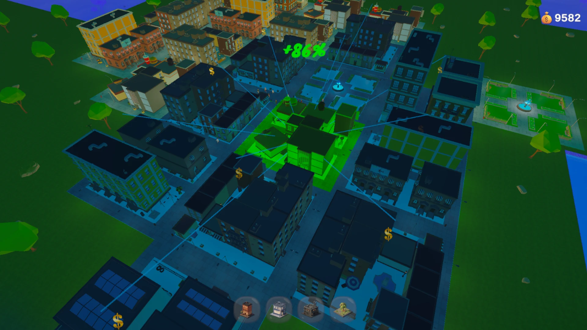 The earlier synergy visualization — Before the rework