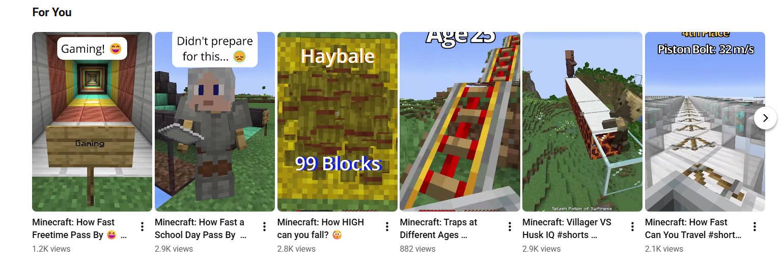 Lionetix – Minecraft Shorts Experiment thumbnail